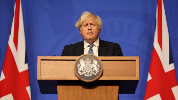 Primeiro Ministro Boris Johnson renucia